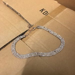 Beaded Necklace, Diamond Choker, && Velvet Chokers